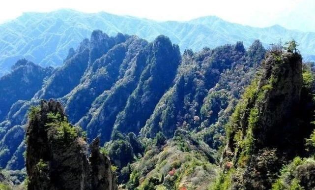 美轮美奂的老君山，夕阳、云雾、太阳、雪都让它如仙境一般美！