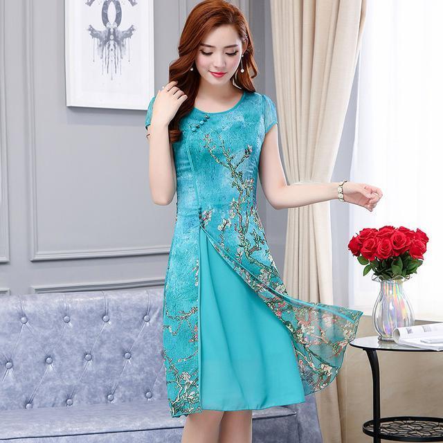 旗袍裙|不想把旗袍穿的俗气，就穿上不一样的改良旗袍，美出新高度