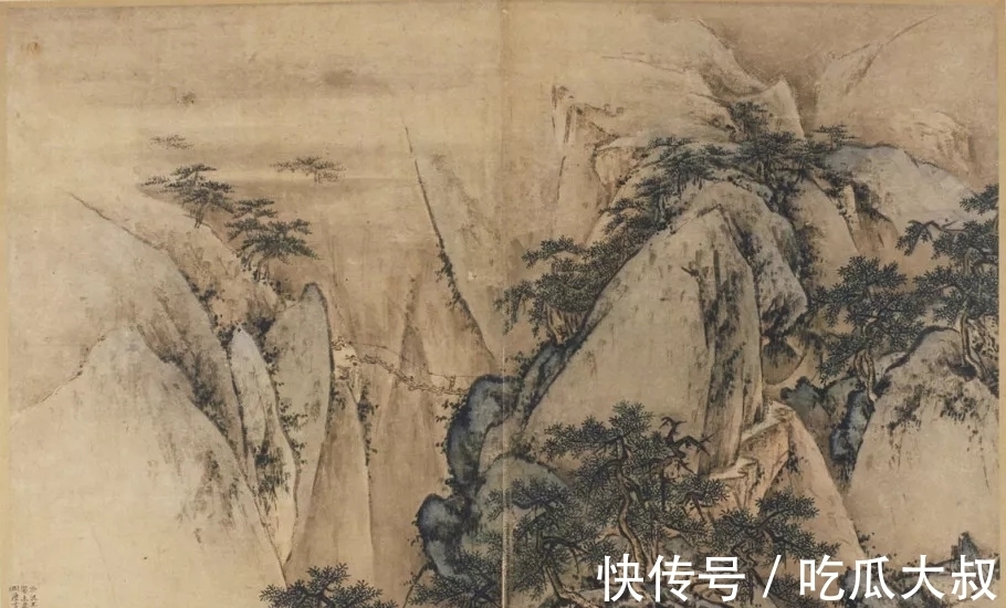 王履&由元入明第一个山水画家,看似宋代绘画,风格奇险,震撼人心!