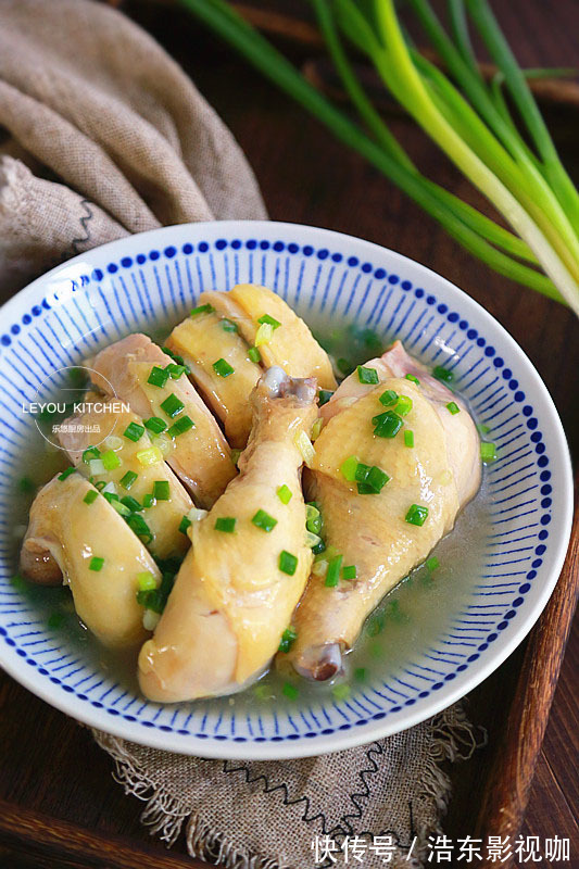 蒸出来的美味,又鲜又嫩的鸡腿吃法,一滴油没放,清淡有滋味