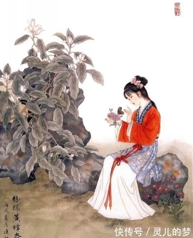 彭连熙$贾维泽:品读彭连熙工笔仕女画——连熙笔端画,万人手中风!