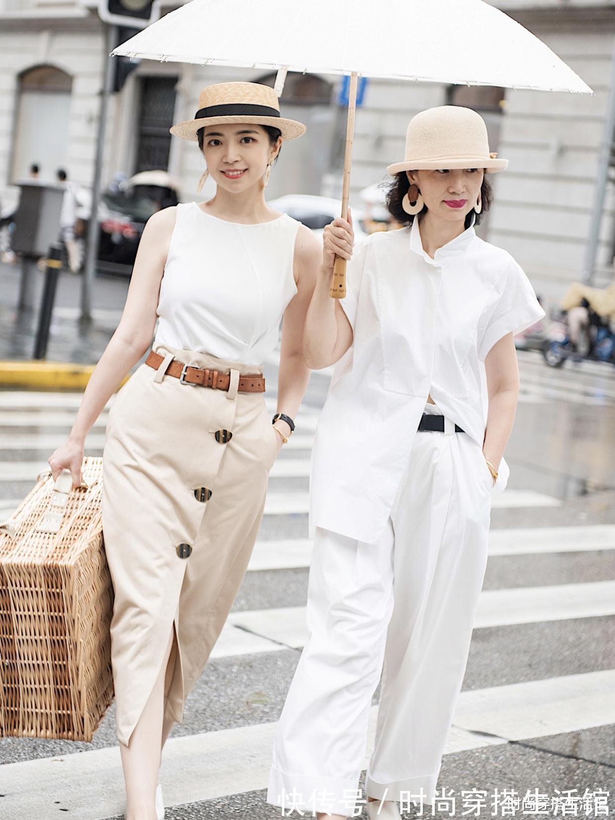 飒帅|50岁女人穿衣别太紧身,学三木妈妈这样穿,优雅减龄又时髦