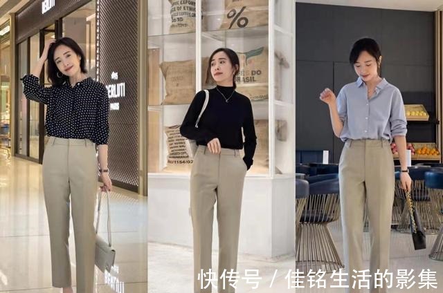 直筒裤 这3条裤子,可以搭配出整个秋天的造型,每天出门不烦恼!