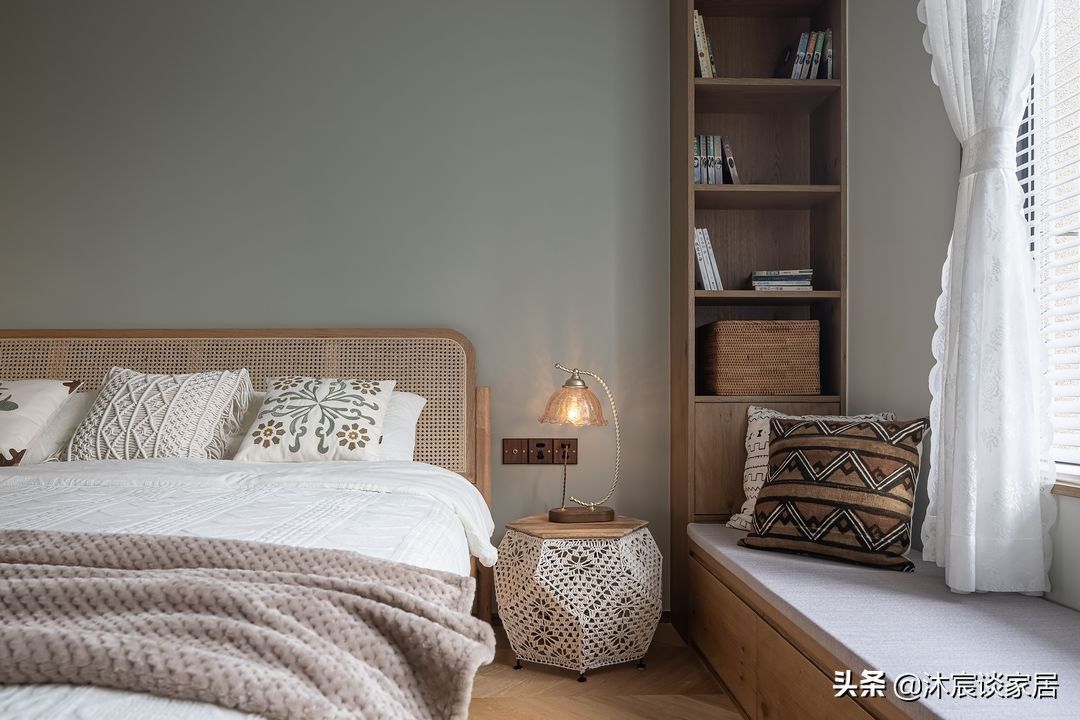蕾丝|她说她家是“穷装修”,我看并不是这样,越简单越舒服,温暖雅致