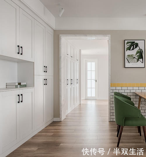 业主|冉小云作品：91㎡极简北欧，两居室的舒适小家，自然纯真的空间