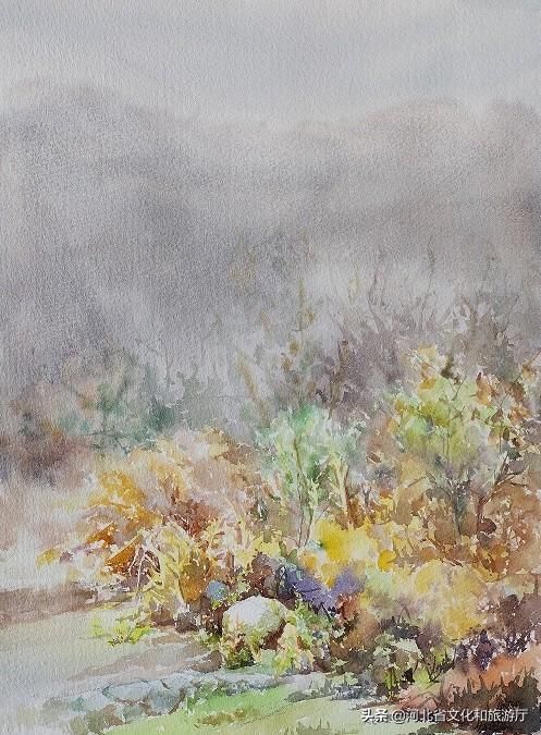 秦皇岛@这一幅水墨丹青表达不尽对秦皇岛思念