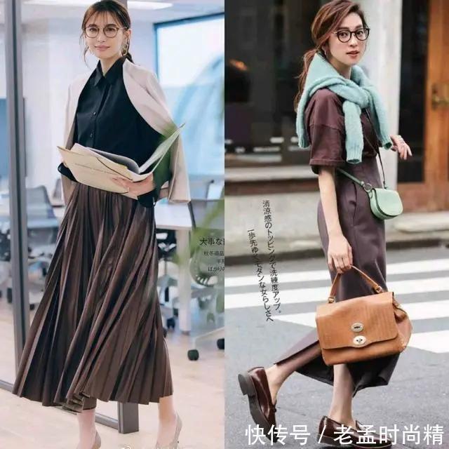 秋天|秋天的“棕色”有多时髦?越精致的女人越喜欢棕色系,温柔又高雅