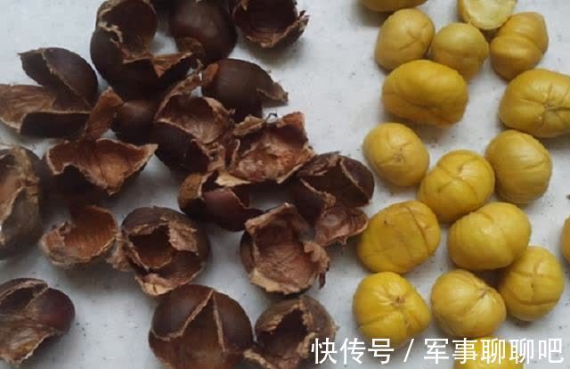 板栗|板栗壳难剥?丢盐水里泡一泡,5分钟就脱壳,栗黄不碎,指甲不疼