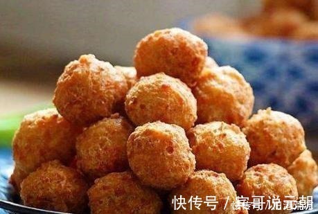 猪肉馅|大厨老爸炸丸子的秘诀掌握3个技巧,丸子香酥不松散,一次成功