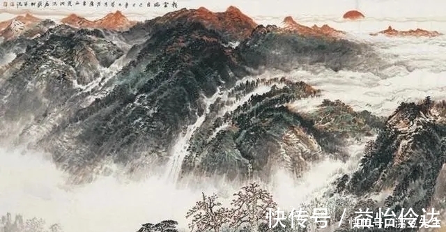 许钦松|许钦松,当代岭南画派中的大手笔!观他的山水画,画面气势如虹!