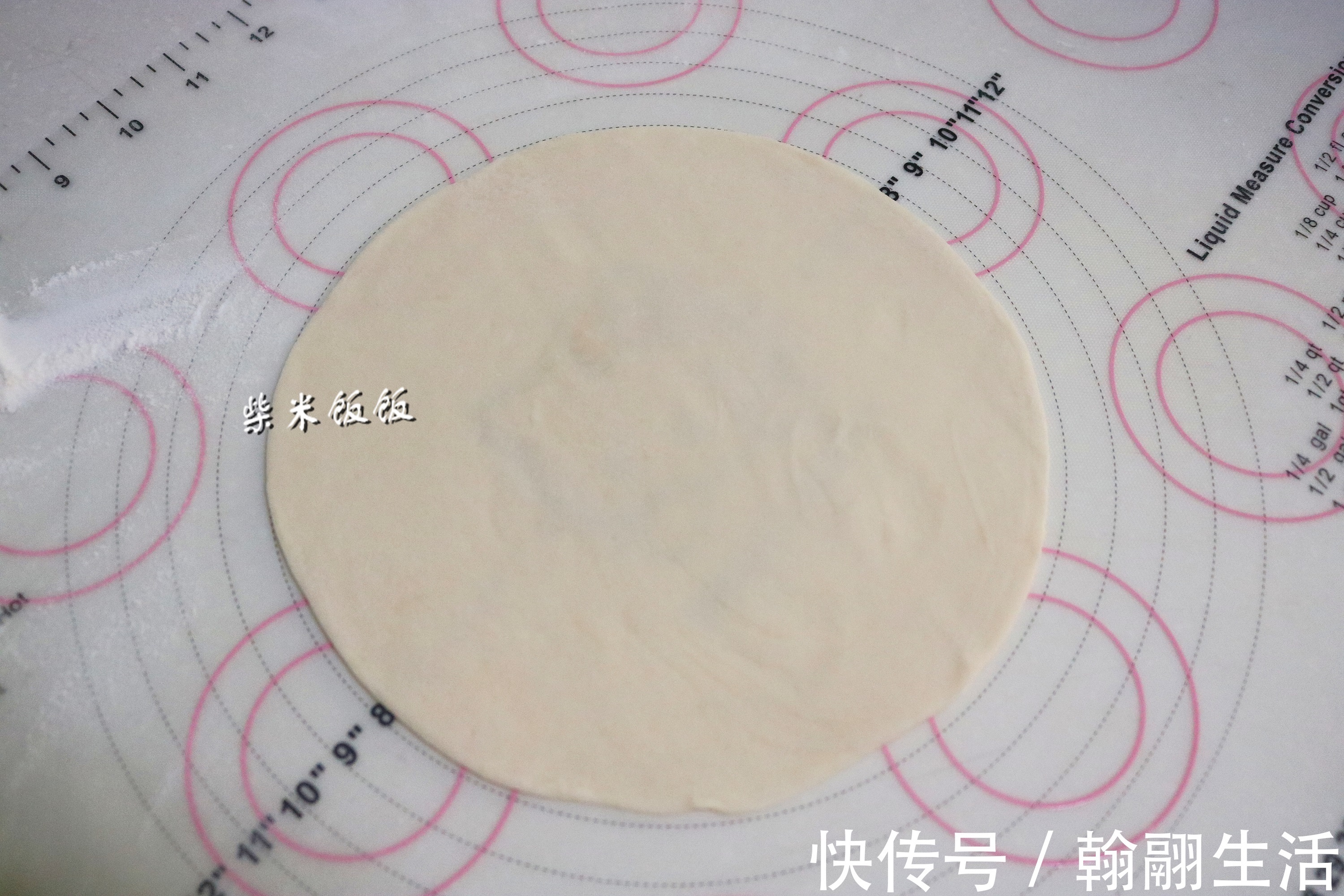 面团|晚上揉面团,早上来烙饼,省时省力,香软好吃,比发面饼更美味