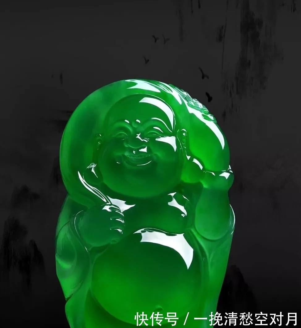 玉净瓶@绿得流油的帝王绿翡翠精品,谁不喜欢