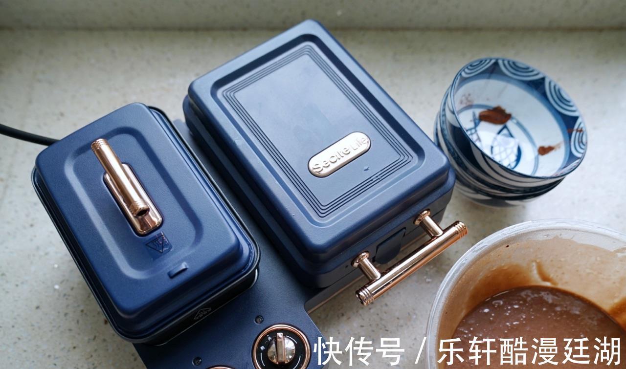 零食|好吃易学的可可华夫饼,可早餐可零食,不可错过的简单小点心