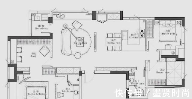 沙发墙|这是我见过最新潮的家,悬空电视墙,沙发墙、走廊极致利用,聪明!