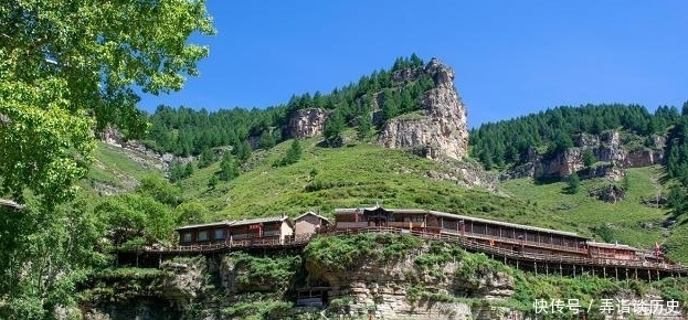 山西除了悬空寺，还有一座神奇的“悬空村”，犹如空中的天上人家