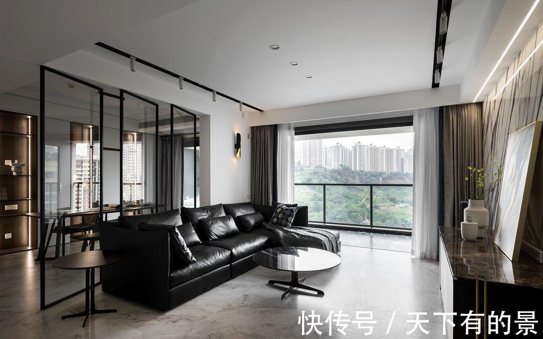 墙壁|简化空间打破阻碍，将茶室和客厅连通，前后递进丰富空间层次