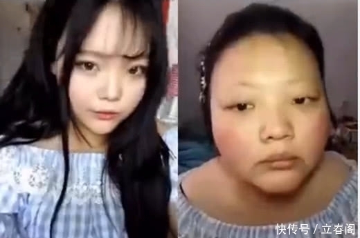 p图|化妆前vs化妆后,网友看后被吓到:咋跟看鬼片是的!