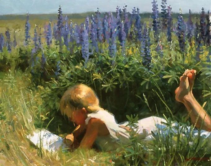 阳光美人|油画里的阳光美人,简直太美了