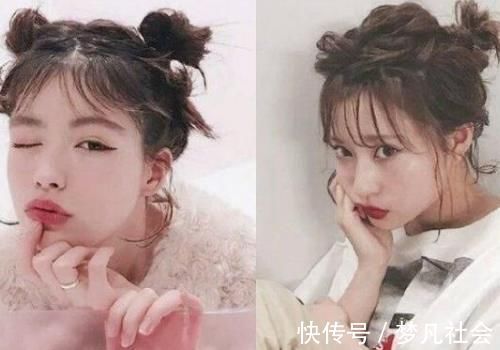 学生党 学生党别只知道扎马尾,掌握3种早春流行款发型,彻底告别村姑