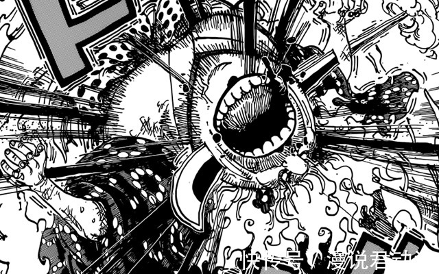 凯多|海贼王1038:日常崩坏的战力,四皇大妈刮痧,基德和罗锁血