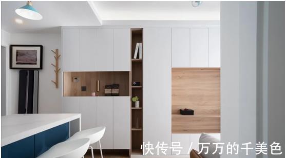 客厅|42㎡小户型,收纳与美学典范,超有格调