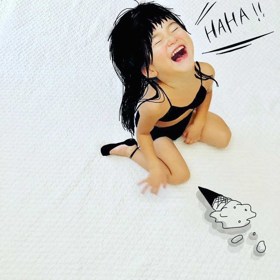 奶爸|逗比奶爸凭实力“黑”娃,把儿子画进动漫世界吸粉百万!