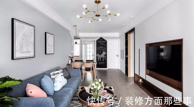 装修|88平北欧风二居室,装修完成太漂亮了