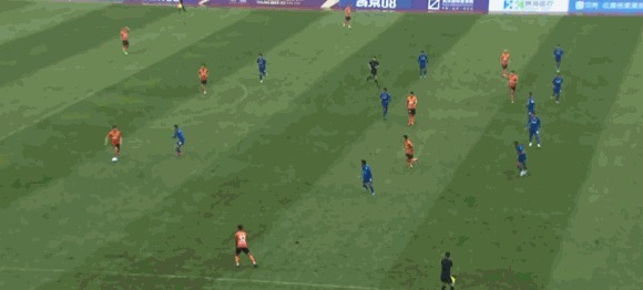 跑位|中超因扎吉回来了?单场梅开二度,跑位抢点都是恰到好处