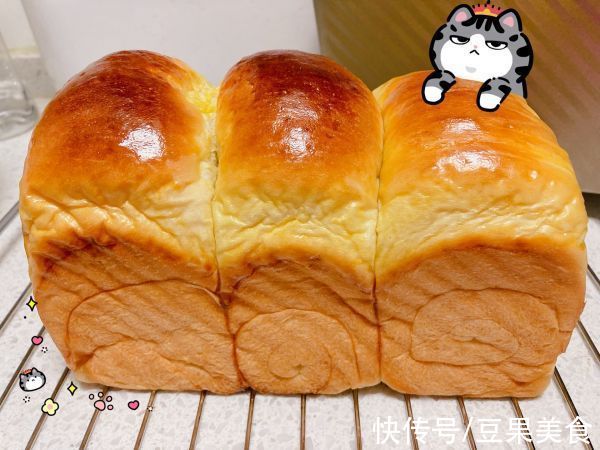 最靠谱最好吃最详细的厨师机之牛奶吐司做法！零失败
