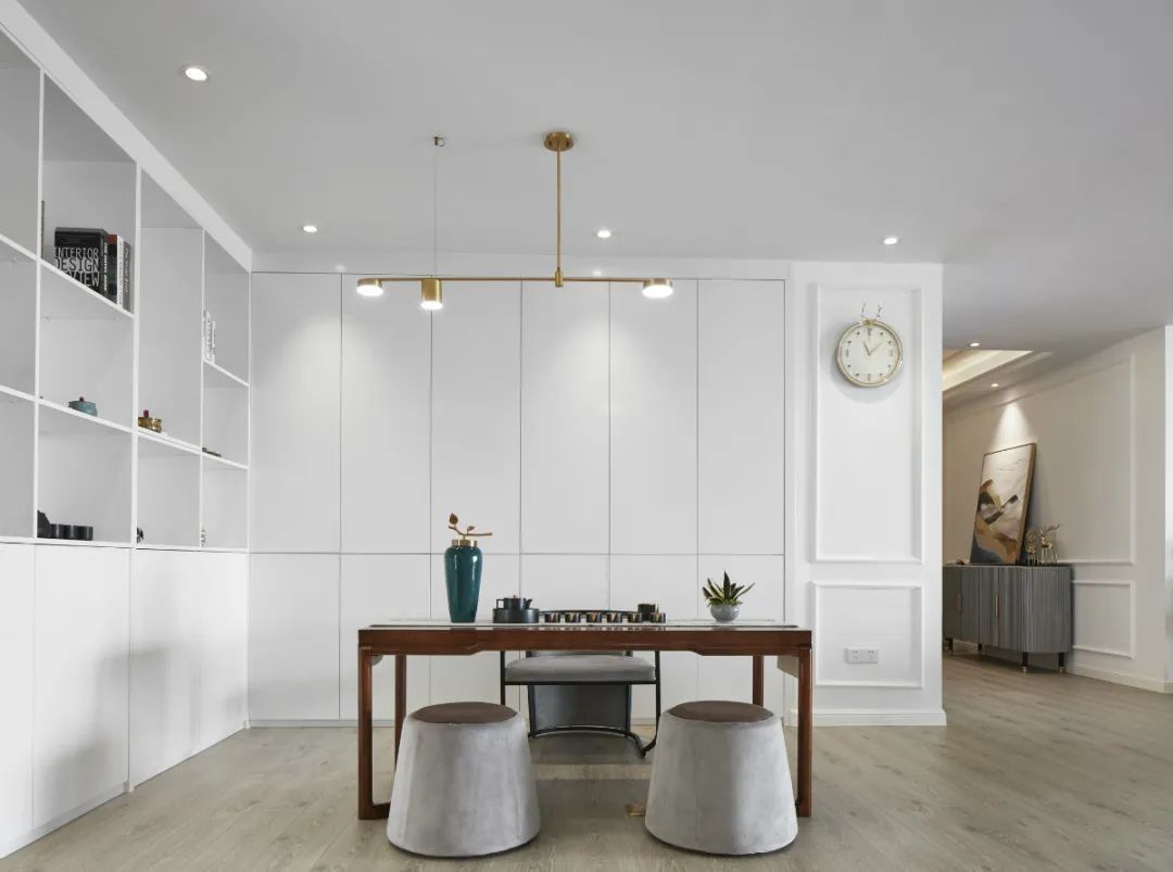 现代|500㎡现代美式,简约舒适的大平层,生活淡雅从容而高级