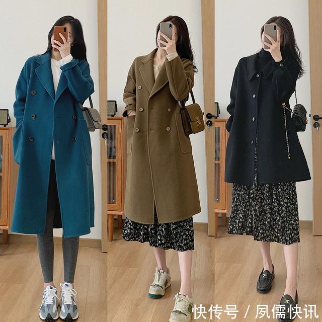 高领 大衣里面穿什么今年流行这4款单品,时髦又保暖
