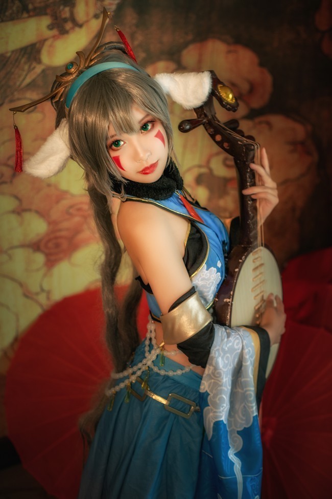 山海经|cos：山海经cos洛天依和乐正绫