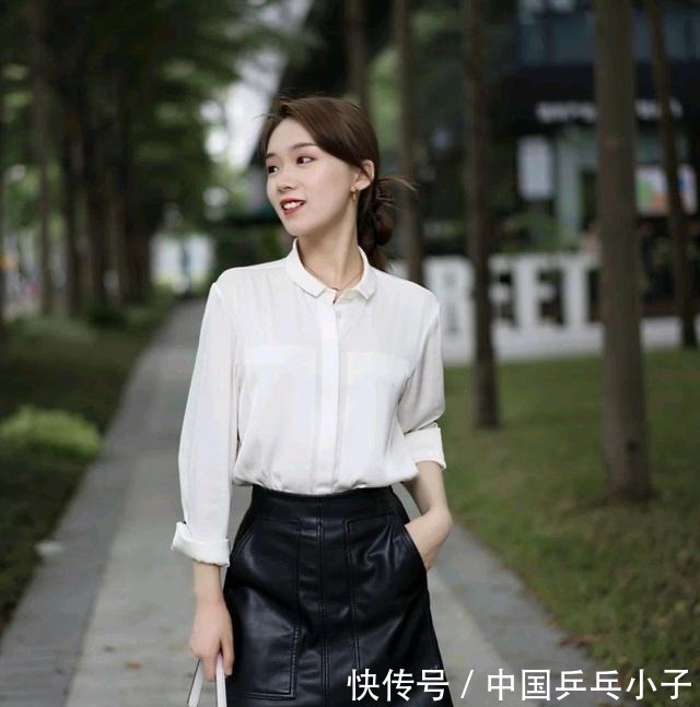 有气质 简约又精致的职场穿搭，会让整个人更加精神，甚至可以美成焦点