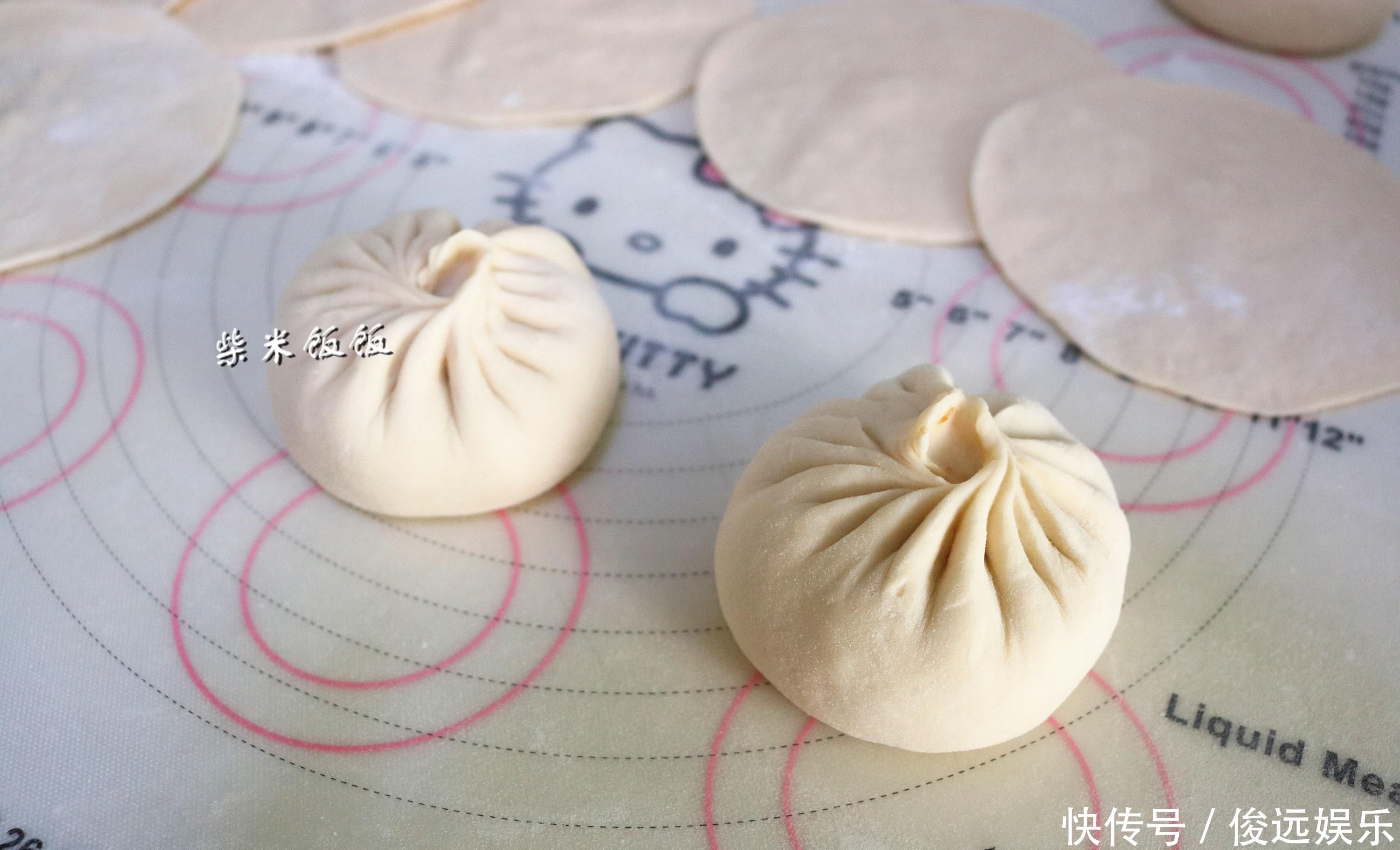 包子这样蒸,不塌陷更香软满满都是料,早餐吃方便营养