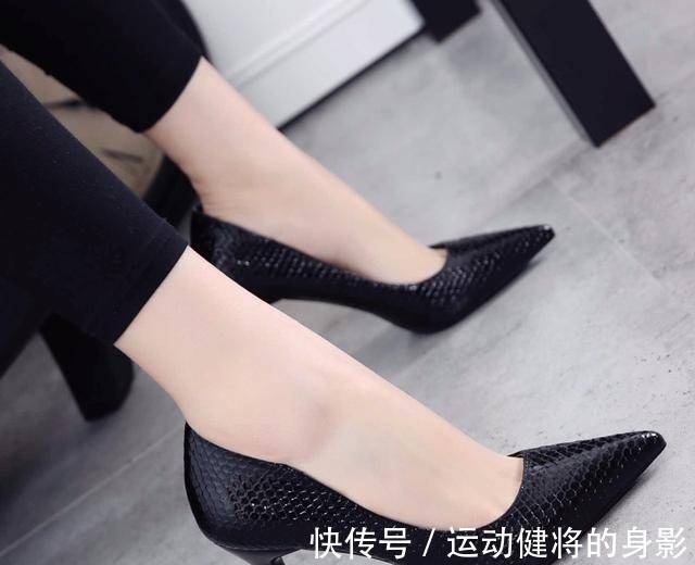 尖头 性感高跟鞋,女人味十足!