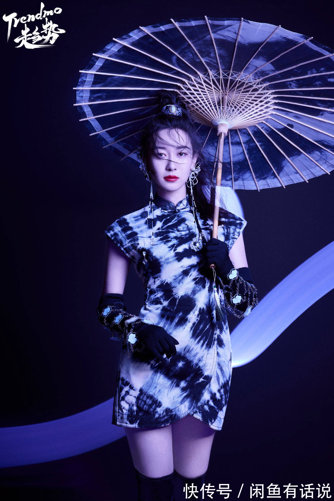 风范儿|金牌剑客孙一文拍时尚大片,又美又飒有了女侠风采,气质不输明星