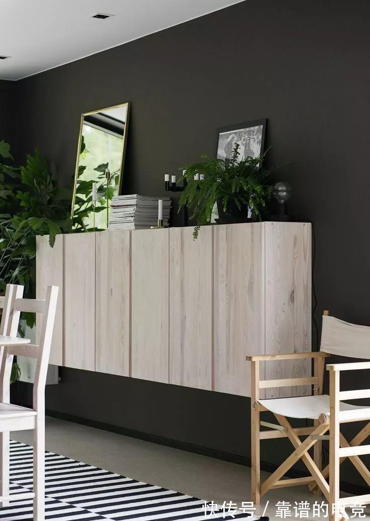 墙面|头一次看到做在墙上的柜子,怎么可以这么漂亮?