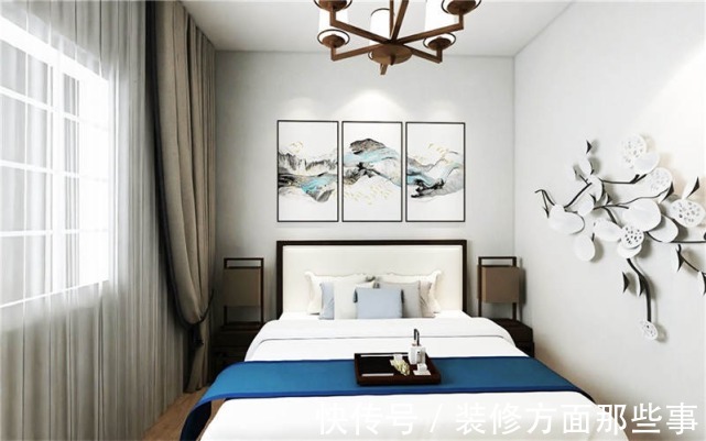 装修|91㎡新中式装修效果图,两居室打造温馨小屋,真是美出新高度