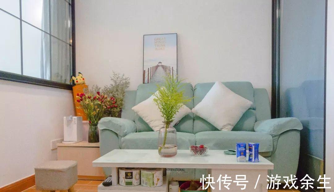 玄关柜|33㎡小宅一室改二室,兼顾采光与收纳,还有迷你儿童房!