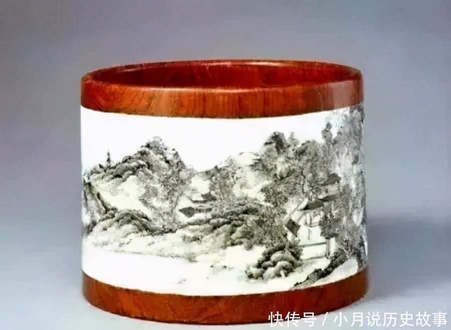 这只笔筒乾隆爷真“打眼”了吗 岁月读者说未必