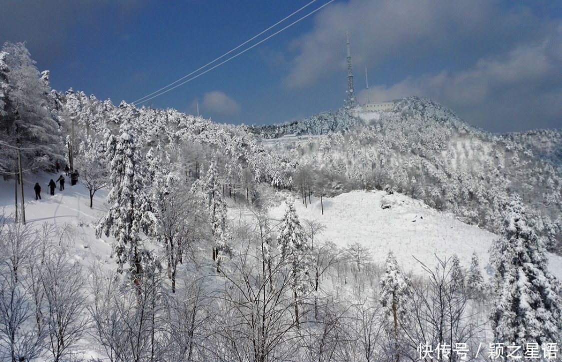 黄泥浆岗|宁波第二高峰，雪国风光，雾凇奇观