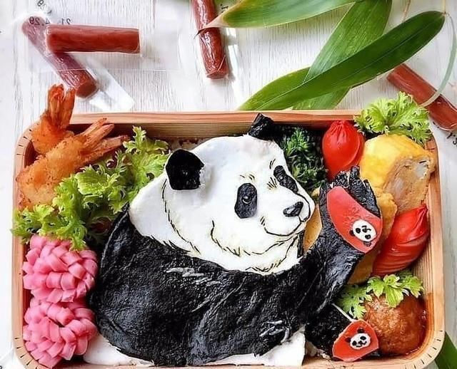 咒术回战|日本主妇把便当做成咒术回战角色,简直神还原,五条悟帅到不忍吃