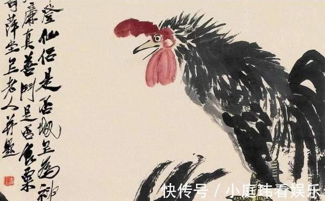 齐白石|历史上齐白石画的七只鸡,每只都要高达几百万