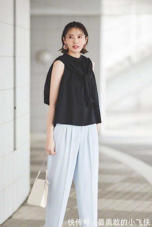 腿型 “日杂”人气模特宫田聪子示范优雅夏装,时髦大气养眼,高级满满!