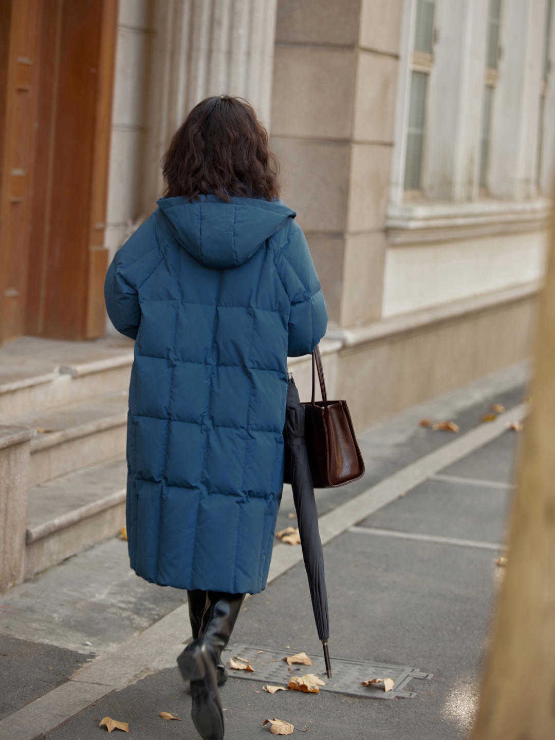 博主 长筒靴怎么穿?建议你试试“塞裤脚”,显高显瘦还超级有范儿