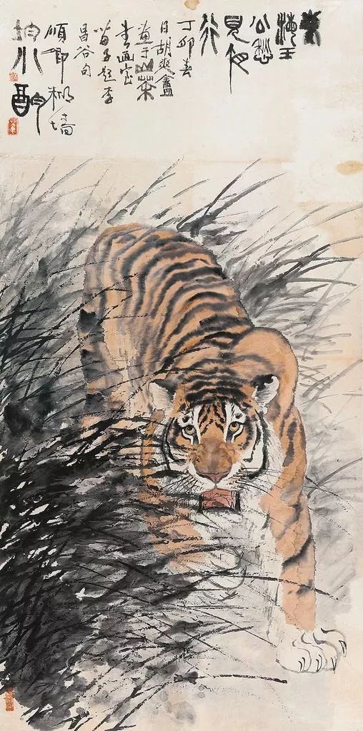 包国勇#胡爽庵:被埋没的现代画虎大师