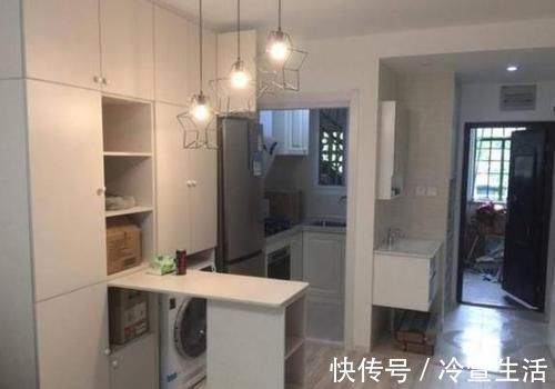 空间|北漂8年才买下一套32㎡小房，厨房只3㎡，海洋风卫生间5㎡