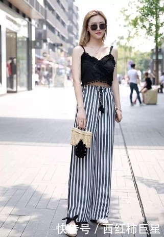 时尚|街拍:时尚靓丽的穿搭,秀出时尚优美身姿,彰显优雅青春与活力
