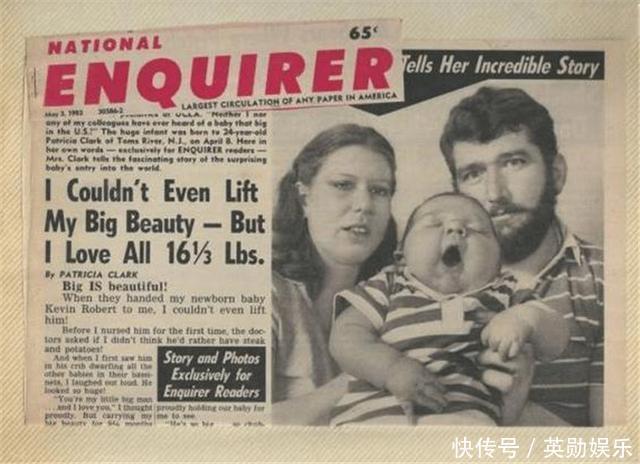 肥胖|当年一出生就轰动美国的“巨婴”,体重高达14.5斤,现状如何
