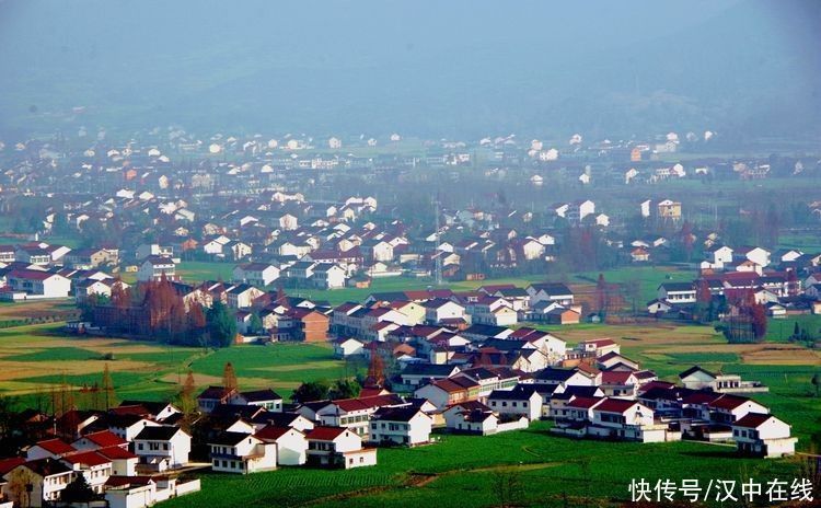 老年|汉中南郑有个地方叫马鞍山,好一派田园风光